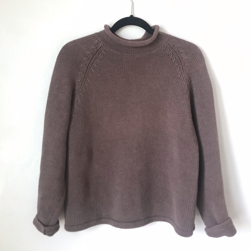 J. Crew Knitted Cotton Sweater